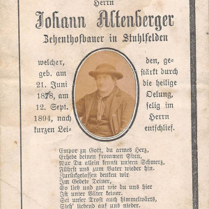 Altenberger Johann
